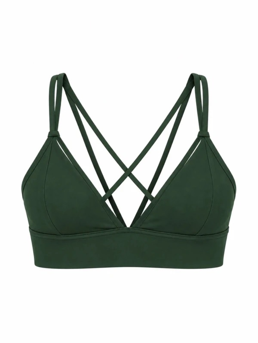 Lululemon / Pushing Limits Bra / Dark Forest / Size 6